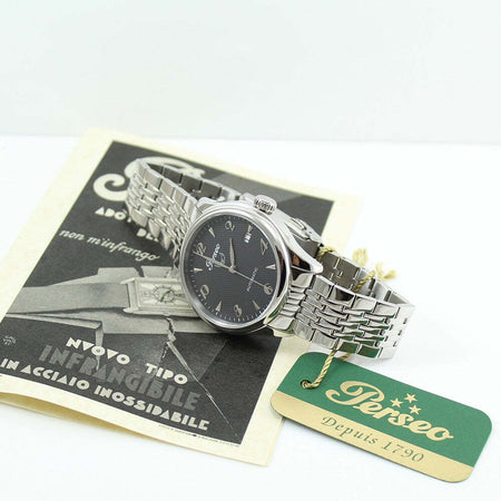 Orologio uomo Perseo automatico Ruota Alata in acciaio 39 mm