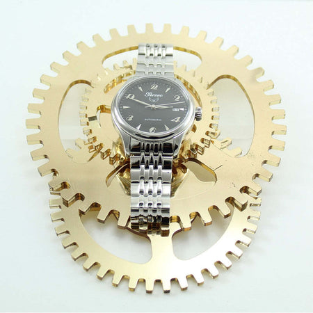 Orologio uomo Perseo automatico Ruota Alata in acciaio 39 mm