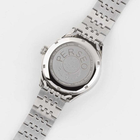 Orologio uomo Perseo automatico Ruota Alata in acciaio 39 mm