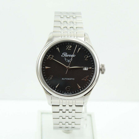 Orologio uomo Perseo automatico Ruota Alata in acciaio 39 mm