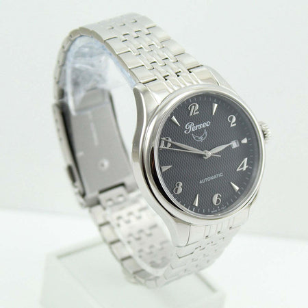 Orologio uomo Perseo automatico Ruota Alata in acciaio 39 mm