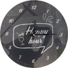 Orologio vetro da parete happy hour Casa e cucina/Decorazioni per interni/Orologi/Orologi da parete Led Mall Home - Napoli, Commerciovirtuoso.it