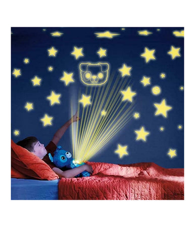 Orsacchiotto Di Peluche Con Proiettore Stelle Luce Per Cameretta Cielo Stellato