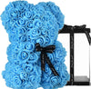 Orsacchiotto Di Rose Con Fiori Artificiali Da 40cm In Scatola Confezione Regalo Fiori Finti > San Valentino Trade Shop italia - Napoli, Commerciovirtuoso.it