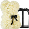 Orsacchiotto Di Rose Con Fiori Artificiali Da 40cm In Scatola Confezione Regalo  Trade Shop italia - Napoli, Commerciovirtuoso.it