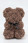 Orsacchiotto Di Rose Con Fiori Artificiali Da 40cm In Scatola Confezione Regalo  Trade Shop italia - Napoli, Commerciovirtuoso.it