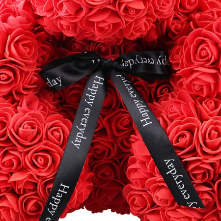 Orsacchiotto Di Rose Con Fiori Artificiali Da 40cm In Scatola Confezione Regalo Fiori Finti > San Valentino Trade Shop italia - Napoli, Commerciovirtuoso.it