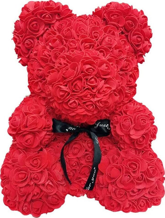 Orsacchiotto Orsetto Orso Di Rose Con Fiori Artificiali Da 25cm San Valentino Fiori Finti > San Valentino Trade Shop italia - Napoli, Commerciovirtuoso.it