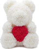 Orsacchiotto Orsetto Orso Di Rose Con Fiori Da 25cm Bianco Con Cuore Rosso Fiori Finti > San Valentino Trade Shop italia - Napoli, Commerciovirtuoso.it