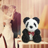 Orsacchiotto Orsetto Panda Di Rose Con Fiori Da 25cm Colore Bianco E Nero Fiori Finti > San Valentino Trade Shop italia - Napoli, Commerciovirtuoso.it