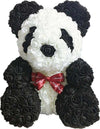Orsacchiotto Orsetto Panda Di Rose Con Fiori Da 25cm Colore Bianco E Nero Fiori Finti > San Valentino Trade Shop italia - Napoli, Commerciovirtuoso.it