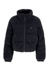 Tommy Hilfiger Orsetto Donna Crop Teddy Essential Puffer Black da donna