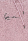 KARL KANI Orsetto Donna W Metal Signature Teddy Os Hoodie Rose da donna