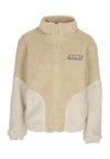KARL KANI Orsetto Donna W Sport Patch Teddy Block Track Jacket Sand/light Sand da donna