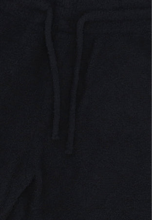 Nike Orsetto Donna W Sportswear Poenix Boucle High-waisted Oversized Pant Black da donna