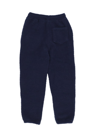 DOLLY NOIRE Orsetto Uomo Sherpa Sweatpants Navy da uomo