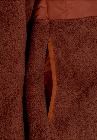 COTOPAXI Orsetto Uomo Trico Hybrid Hooded Jacket Rusty/chestnut da uomo