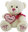 Orso Con Cuore Love Fiocco 35cm Peluche Orsacchiotto San Valentino 2 Colori 67815 Giochi e giocattoli/Peluche/Animali di peluche Trade Shop italia - Napoli, Commerciovirtuoso.it
