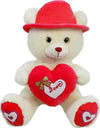 Orso In Peluche Con Cappello E Cuore Rosso 55 Cm Regalo Per San Valentino 92423 Giochi e giocattoli/Peluche/Animali di peluche Trade Shop italia - Napoli, Commerciovirtuoso.it