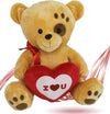 Orso Peluche 55 Cm Con Cuore Fiocco Rosso Impronta Su Occhio San Valentino 93789 Giochi e giocattoli/Peluche/Animali di peluche Trade Shop italia - Napoli, Commerciovirtuoso.it