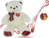 Orso Peluche Con Fiocco Cuoricino Alto 30cm San Valentino Colori Assortiti 94359 Giochi e giocattoli/Peluche/Animali di peluche Trade Shop italia - Napoli, Commerciovirtuoso.it