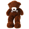 Orso peluche morbido di natale per decorazione natalizia 120 cm