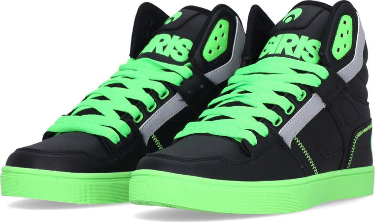 OSIRIS-Scarpe-Skate-Uomo-Clone-Black/black/green-da-uomo