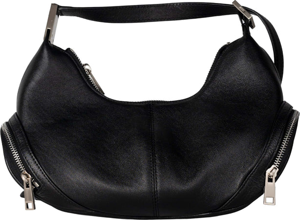 OSOI-Cargo-Hobo-borsa-in-nero-da-donna