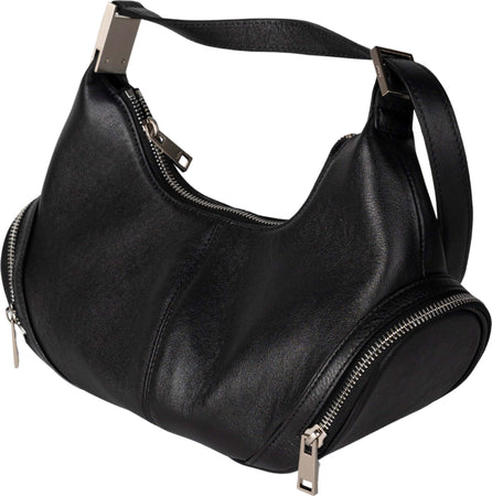 OSOI-Cargo-Hobo-borsa-in-nero-da-donna