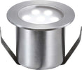 Osram-Paulmann-98869-Faretto-Professionale-da-Pavimento-EBL,-Rotondo,-IP65,-4-x-0,6-W,-44-mm,-in-Acciaio-Inox