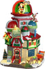 ‎Osservatorio Stratosferico di Babbo Natale‎, edificio illuminato per villaggio di Natale in poliresina Casa e cucina/Decorazioni per interni/Addobbi e decorazioni per ricorrenze/Decorazioni natalizie/Oggettistica MagiediNatale.it - Altamura, Commerciovirtuoso.it