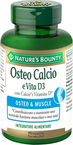 OSTEO-CALCIO-E-VITA-D3-integratore-alimentare-60-tavolette-Nature's-Bounty
