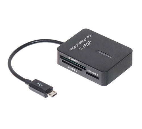 Lettore di schede di memoria 5in1 per Smartphone/Tablet