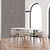 JANGAL Parete acustica a pannelli Modulabile LAMELLI 52x52cm rivestiti vero ROVERE mod. OULANKA OAK - Eternal Parquet