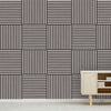 JANGAL Parete acustica a pannelli Modulabile LAMELLI 52x52cm rivestiti vero ROVERE mod. OULANKA OAK - Eternal Parquet