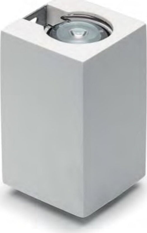 OUTLET-Applique-gesso-Belfiore-2533-GU4-D35-LED-dipingere-moderno-biemissione