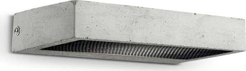 OUTLET-Applique-moderno-Ideal-Lux-HYDRA-139746-R7s-LED-cemento-lampada-parete