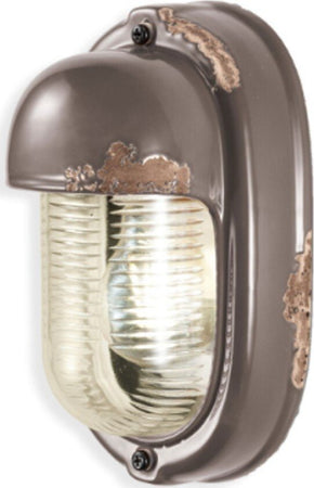 OUTLET-Applique-rustica-Ferroluce-Retrò-VINTAGE-C292-VIT-E27-LED-ceramica-lampada-parete