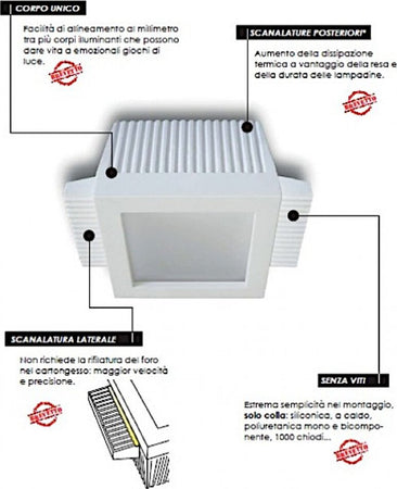 OUTLET-Faretto-gesso-Belfiore-0026-35-GU10-LED-incasso-scomparsa