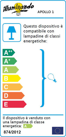 OUTLET-Faretto-IL-APOLLO-GU10-LED-7W-1-luce-metallo-nichel-spazzolato-vetro-moderno-spot