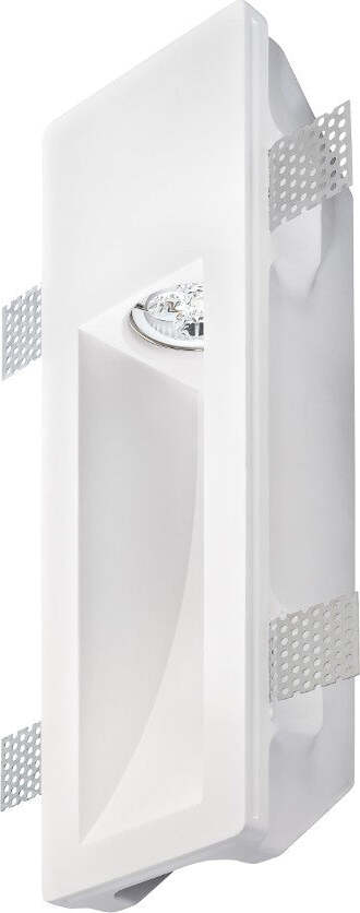 OUTLET-Faretto-incasso-LED-gesso-PAN-International-PARIDE-INC1515-GU10-segnapasso-verniciabile-scomparsa-cartongesso