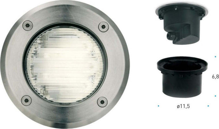 OUTLET-Faretto-incasso-PAN-International-OBLO-MICRO-EST355-GX53-5W-LED-scomparsa-calpestabile