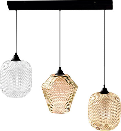 OUTLET-Lampadario-Gea-Luce-ASMARA-AURELIA-E27-LED-metallo-vetro-sospensione