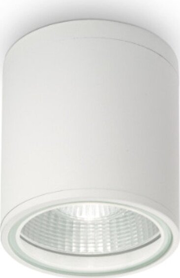 OUTLET-Plafoniera-moderna-Ideal-Lux-GUN-PL1-122663-GU10-LED-IP44-alluminio-lampada-soffitto