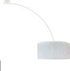 OUTLET-Plafoniera-moderna-PAN-International-ARCHER-SOS01111-LED-bianco-braccio-arco-lampada-soffitto