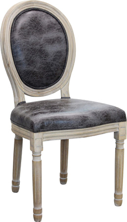 OVAL-BACK---sedia-vintage-in-ecopelle-Grigio-Milani-Home