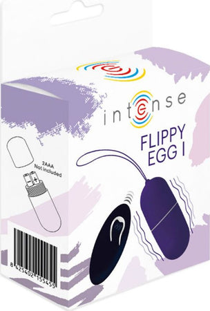 Ovulo Vibrante Vibratore con Telecomando Intense Flippy Ovetto Vibrante Wireless 10 Metri Viola Salute e cura della persona/Erotismo e contraccezione/Sex toys/Vibratori/Vibratori proiettile e ovuli vibranti Kondorama - Martinsicuro, Commerciovirtuoso.it