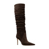 MICHAEL KORS stivali donna michael kors - dawn heeled boot - marrone da donna