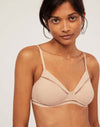 OYSHO REGGISENO A TRIANGOLO EFFETTO TRAFORATO NUDE TAGLIA 3B Moda/Donna/Abbigliamento/Abbigliamento da notte lingerie e intimo/Lingerie & Intimo/Reggiseni/Reggiseni basic Scontolo.net - Potenza, Commerciovirtuoso.it