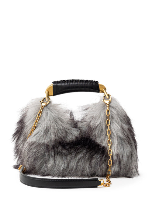 Tom Ford Borsa Hobo in Pelliccia Eco da donna